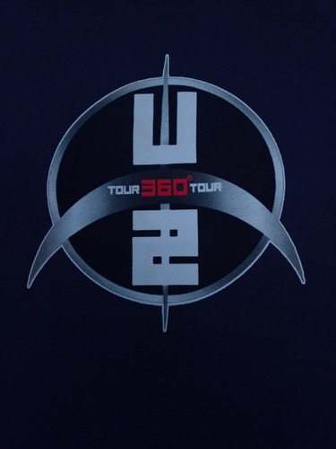 360 tour shirt 2008 - u2,
