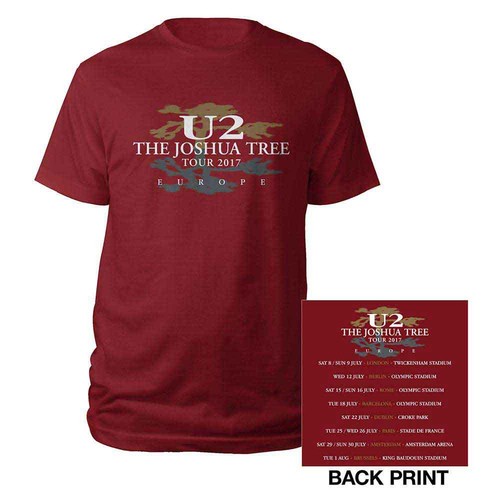 Shirt joshua tree 2017 - u2,