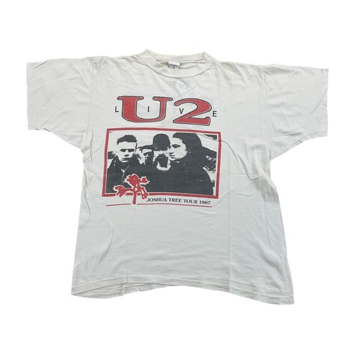 1987 band tour shirt - u2,