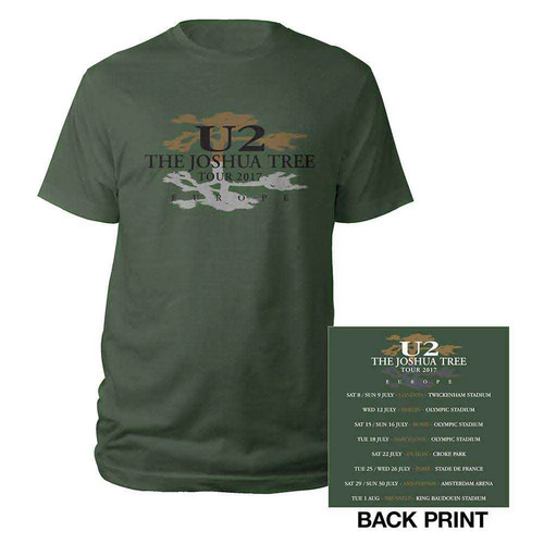 Shirt joshua tree logo - u2,